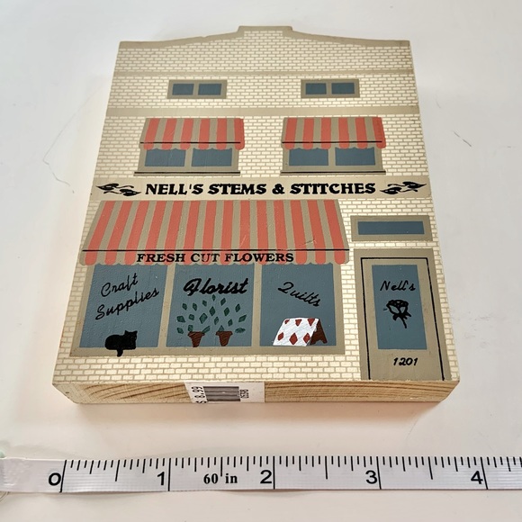 Vintage - The Cat’s Meow Village - Lot of 3 Collectible Buildings and Stores - Picture 9 of 11